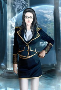 穿着短裙黑丝袜的同桌